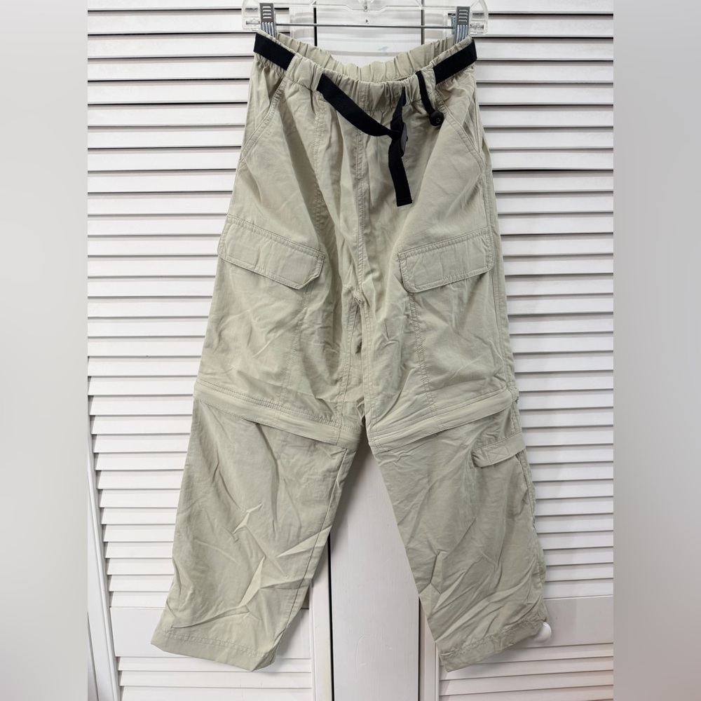 White Sierra boys size small 10 convertible Pants - Light Tan nwt